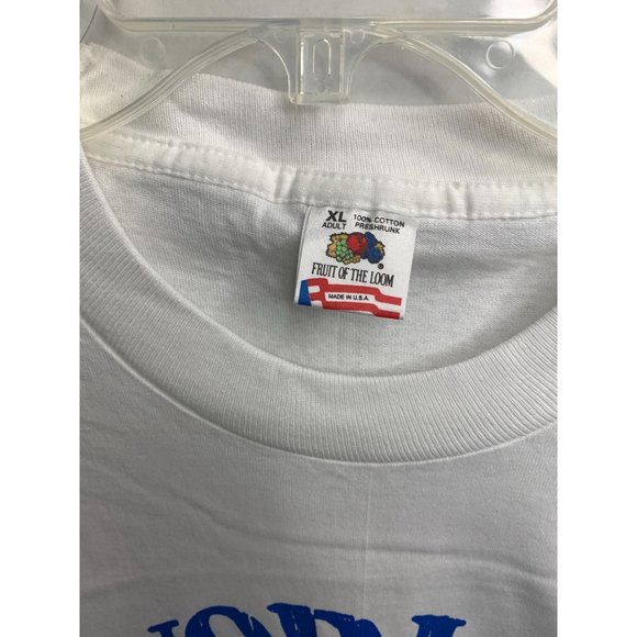 Hanes Mens Size XL Worlds Vest Father Farter Preshrunk Single Stitch Vintage Tsh - Picture 2 of 3